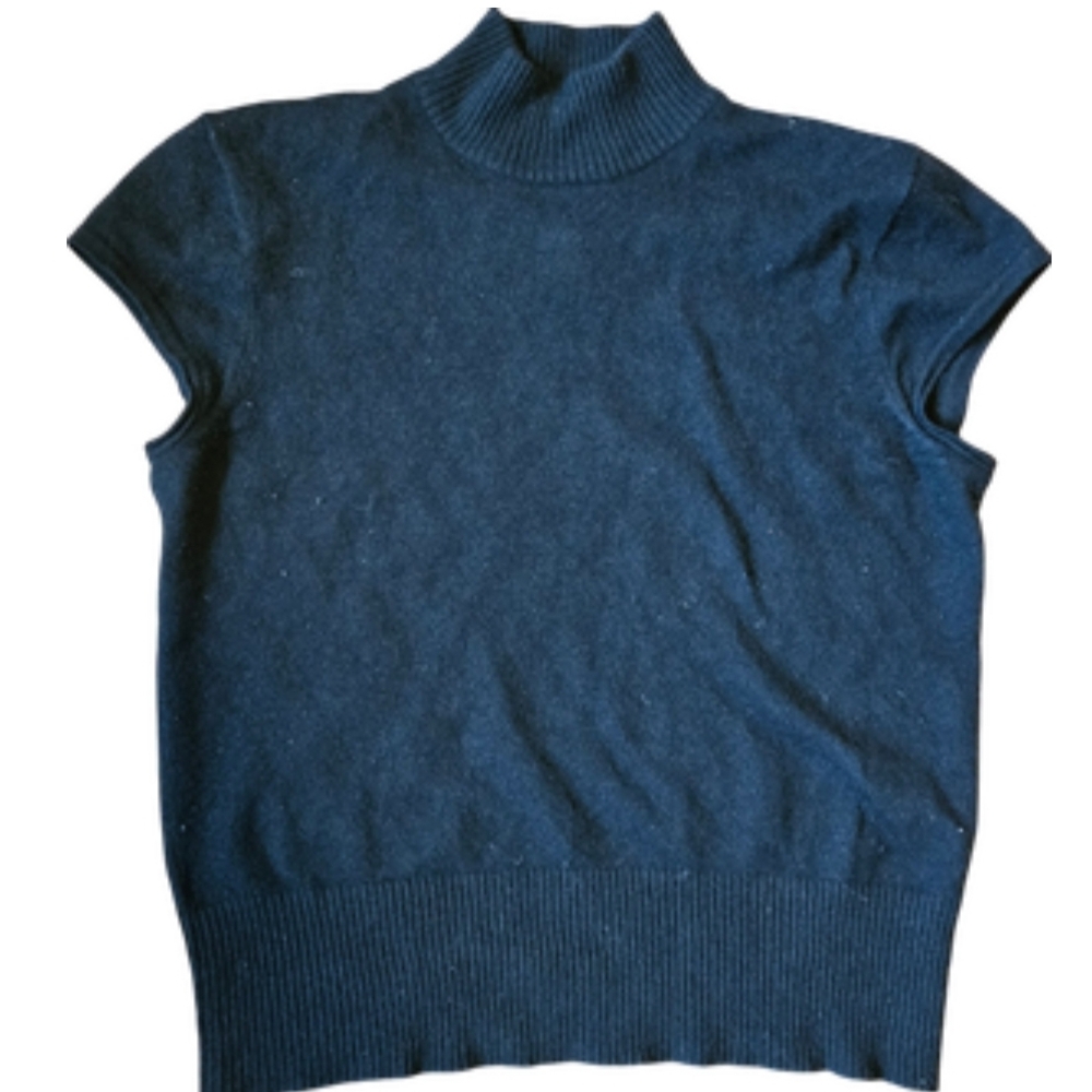 Jones New York Black Knit Top